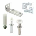 Prime-Line Bi-Fold Door Hardware Repair Kit, Includes a Bottom Bracket, Top and Bottom Pivots 6 Components N 7530